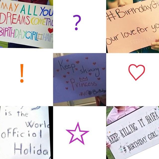 ZahraHw's tweet photo. Are you ready for how the Haifaholics celebrated our most precious princess's bday?!πππΈπ #comingsurprise for #ourall http://t.co/K5hBoyAEP4