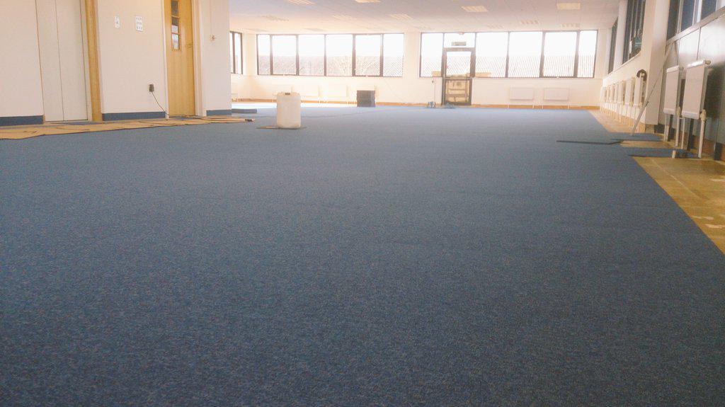 AFContractsLtd's tweet photo. 750 sq m @forboflooring  Apex 640 Caspian tiles progressing well on @FBallUK F41 adhesive of course ... http://t.co/VHxaVd6D7v