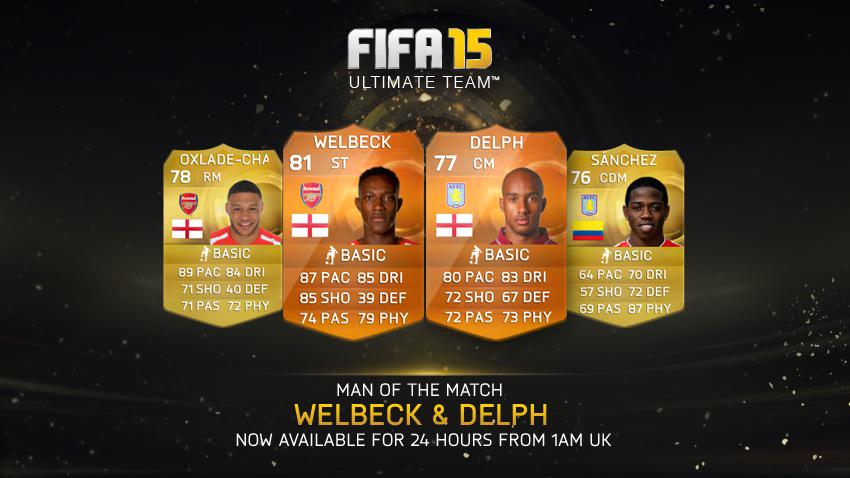 FUTCoinsProduct's tweet photo. MOTM WELBECK AND DELPH ARE IN PACKS! 

Get your coins from us now! 

Use the discount code "MOTMSpecial" for 5% off! http://t.co/NlvMTK6ALt