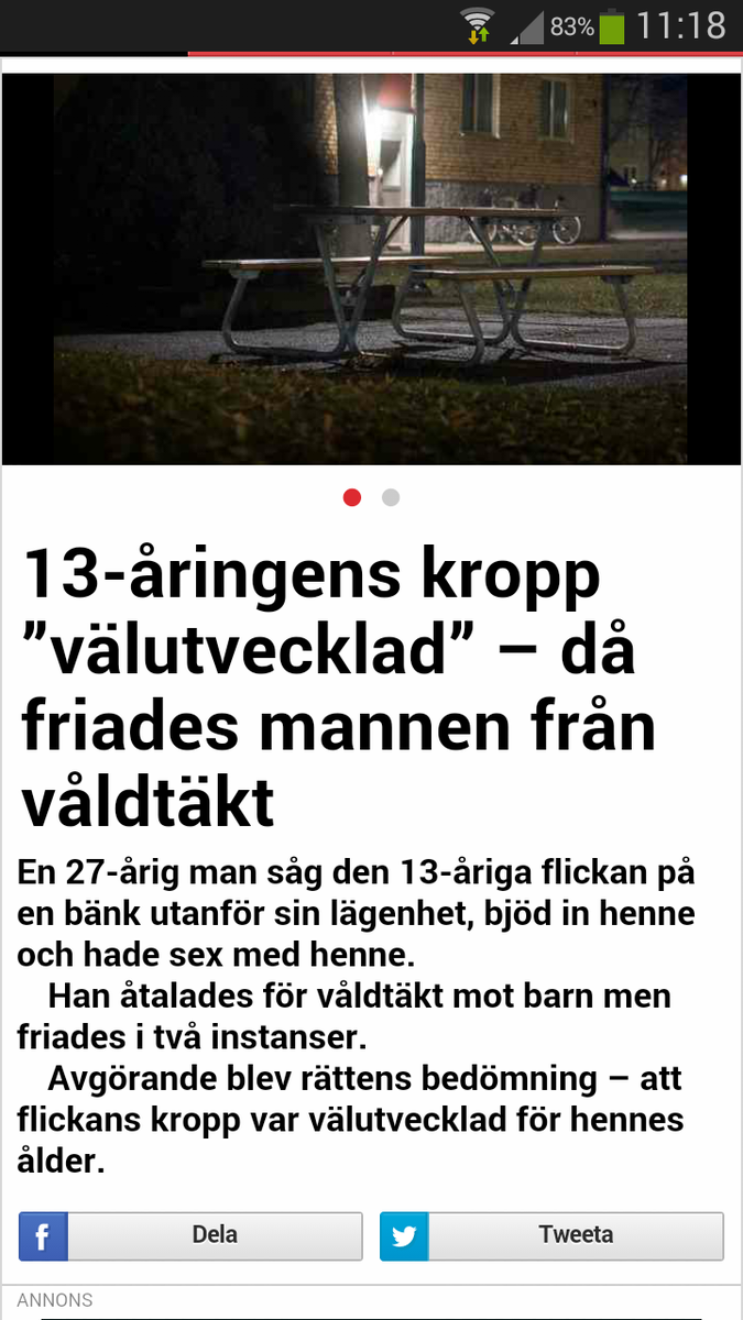 jojjaolsson's tweet photo. Varför har vi ens lagar i Sverige? http://t.co/lqHhn1Ycok
