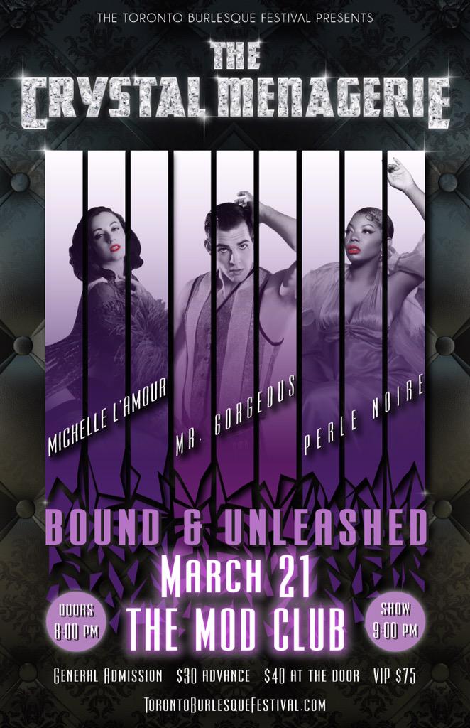 @TOBurlesqueFest Presents #TheCrystalMenagerie March 21!
eventbrite.ca/e/tbf-presents…
