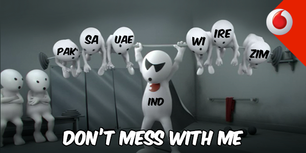 PrasenjitDas_'s tweet photo. @tehelka @A clear cut message to B'desh or whoever faces India in the QF of WC. #INDvsIRE #MSD2011 #RunMoreTeamIndia http://t.co/1GIHMCWkDm