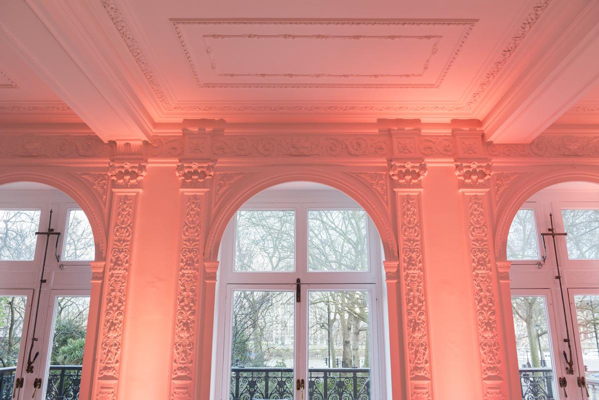 onehorseguards's tweet image. Intimate Reception &amp;amp; Dinner from @rhubarb_food for 60 guests tonight @onehorseguards with @Pure_Consult #thamesviews