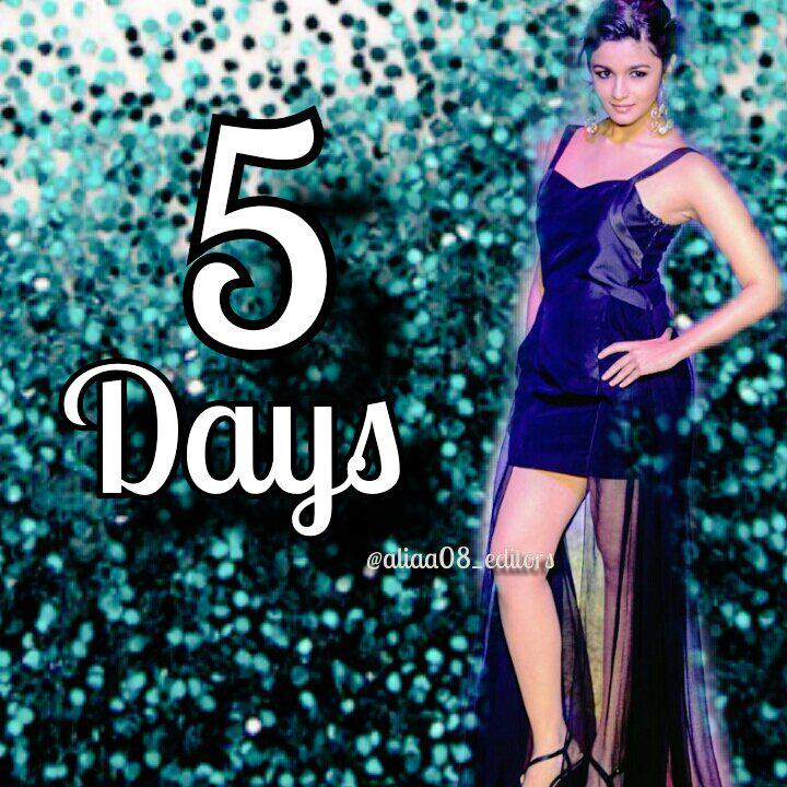 \" Omgg 5 Days More For Our Angel\s Birthday 
Happy Birthday Alia Bhatt 
If U R Excited 