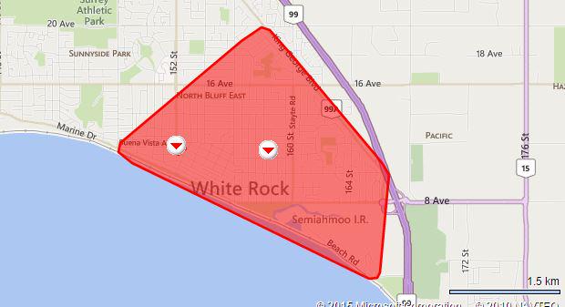 Bc Hydro On Twitter Power Outage Due To A Fire In Whiterock Southsurrey Surreybc Updates Http T Co 1mjtf5vbrj Http T Co Nfogfld7p6