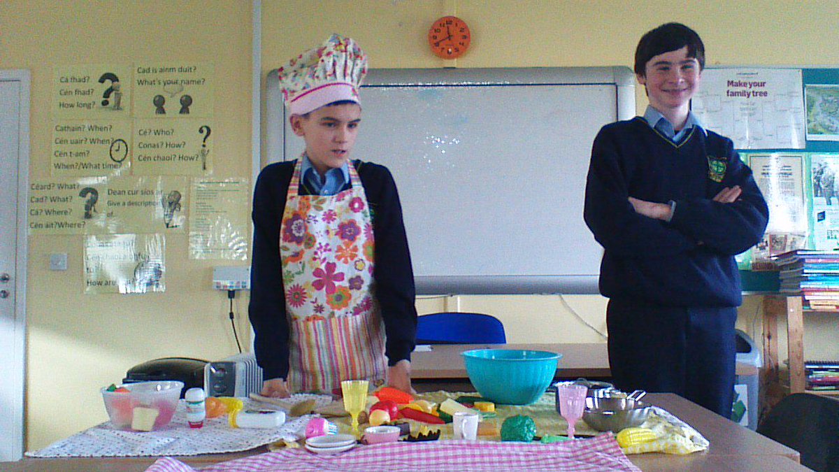 Seachtain Na Gaeilge I gCúl Ata, Co Shligigh. Na Buachaillí Ag cócaireacht!!!