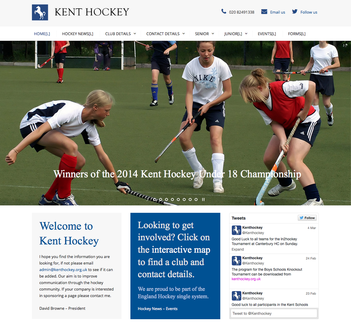 HotgrafixDesign's tweet image. Take a look at the website we built for @Kenthockey! kenthockey.org.uk
#webdesign #kent #hockey