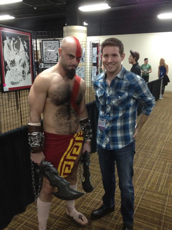 Gay On Twitter Kratos Cosplay By Dartrath