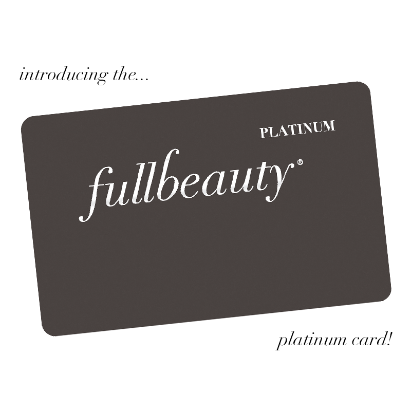 onestopplus's tweet photo. Introducing the NEW fullbeauty platinum card - Learn more about the card with new benefits: http://t.co/Egd38ujkFZ http://t.co/BDwvtgSHTA