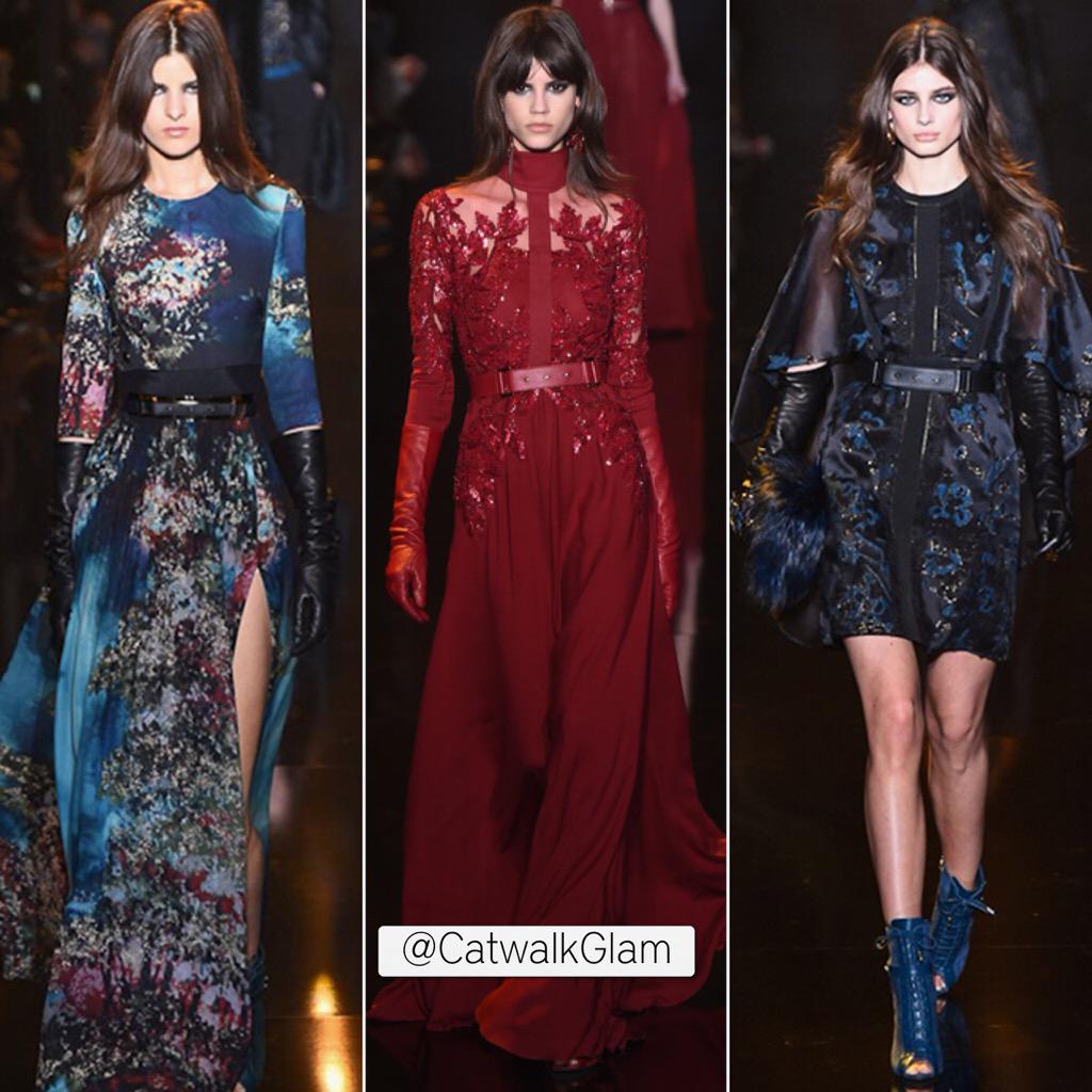 CatwalkGlam's tweet photo. عرض أيلي صعب كان مرره جميل .. وكان مركز على موضة القفازات مع الفستان ..شرايكم فيها؟

#أسبوع_الموضة 
#FW15 http://t.co/5TiWn4GRR6
