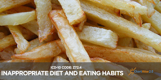 ChartWiseMed's tweet image. March is #NationalNutritionMonth - take time to assess your #diet, we don’t want to have to use this #ICD10Code!