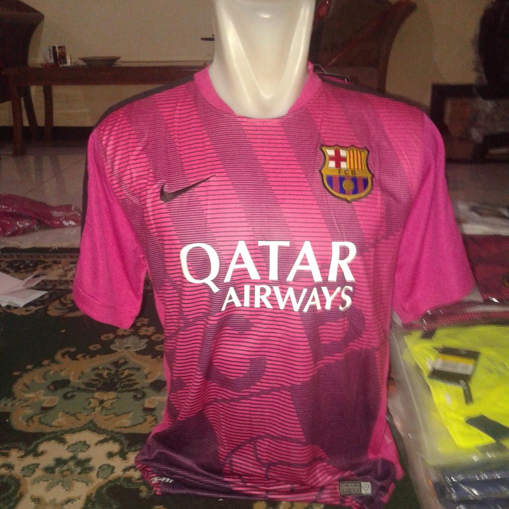BARCA TRAINING PINK OFFICIAL 15-16 | S,M,L,XL | JL.RUMAH SAKIT NO 55 UBER,BANDUNG | 7D32EF9A | LINE abay_jersey