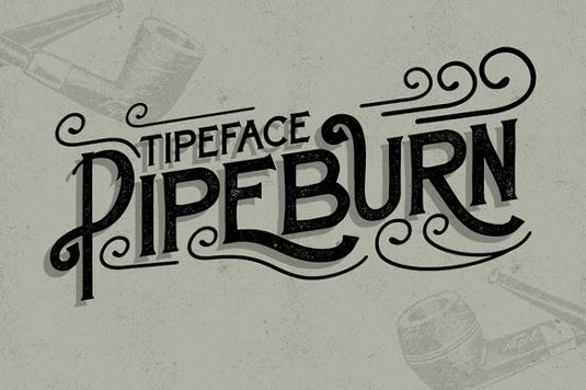 CreativeBloq's tweet image. Free font! Pipeburn is suitable for vintage designs, posters, labels and much more: creativebloq.com/computer-arts/…