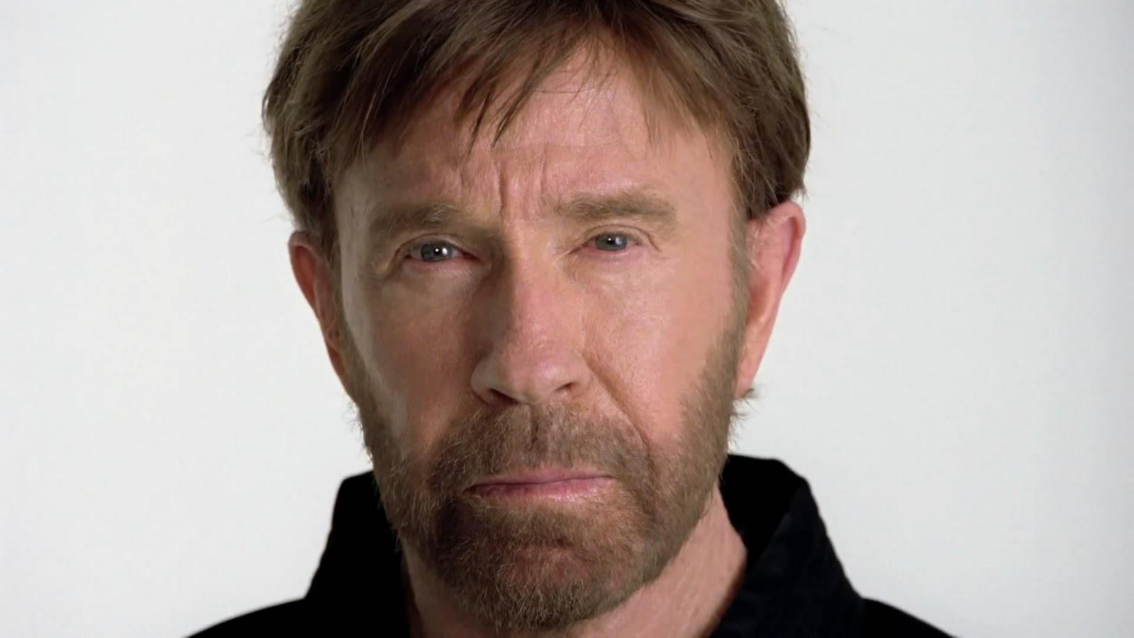 Happy 75th birthday Chuck Norris. When he laughs milk comes out your nose! 