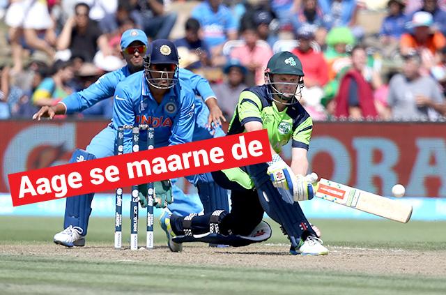 htTweets's tweet photo. 'Aage se maarne de': @msdhoni loud and clear from behind the stumps http://t.co/Z3Ad67GbQF
#MSD2011 #CWC15 #INDvsIRE http://t.co/3Nnl2YeILj