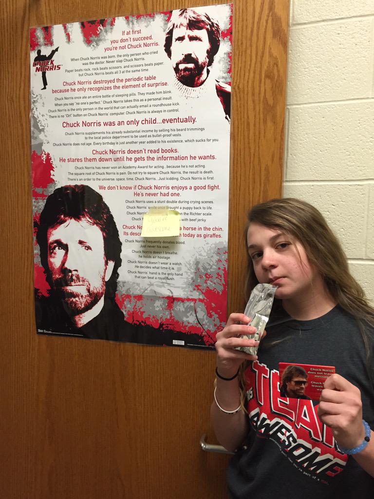 Happy Birthday to Kendall (& Chuck Norris).    