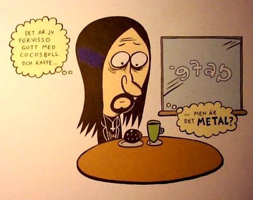 evahertzberg's tweet photo. nöjd och glad med café Arkens kokosboll i magen... Men är det metal? #choko #metal #wanloo http://t.co/wZaQcDWrXl