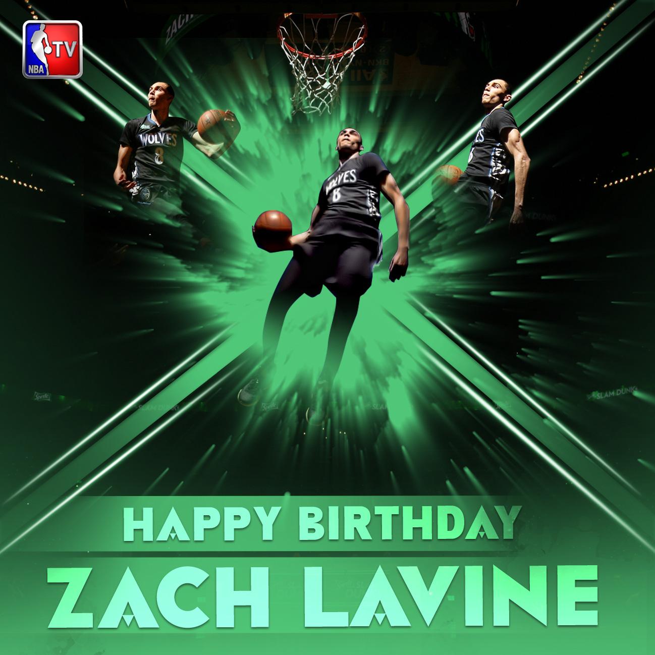 Happy Birthday to the champ Zach LaVine! 
