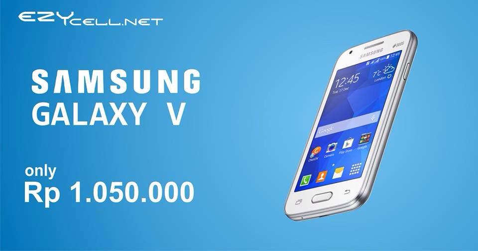 Galaxy V hanya IDR 1.050.000
Hanya di ezycell.net jl.kauman 21 malang
Cp:wahyu 0838 34831373