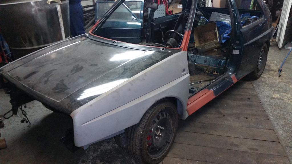 A_TM_ENG's tweet image. Golf rallye shell we carried out lots of repairs to
