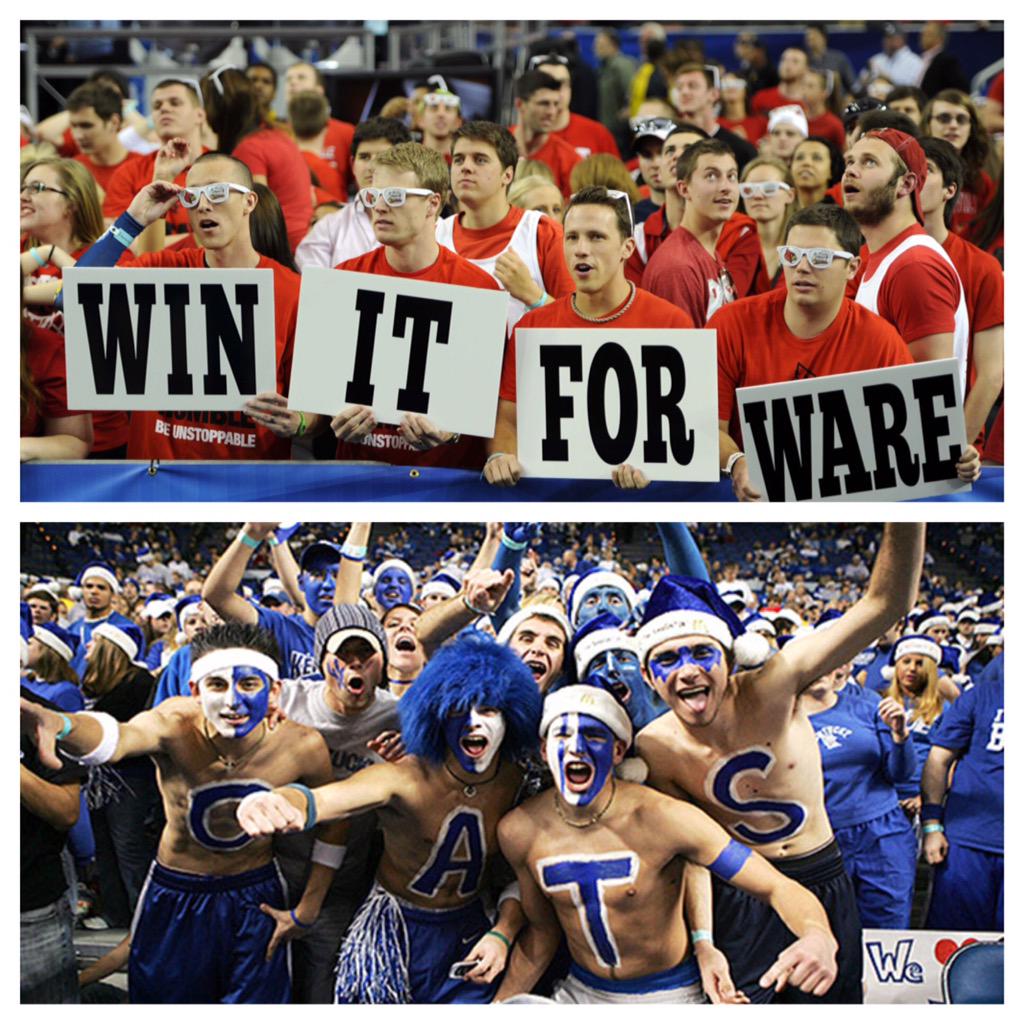 sportsnewsdq's tweet photo. Which Kentucky team has the best fan base? Retweet for Louisville, Favorite for UK. #FanBaseBattles http://t.co/onViTy2oHp