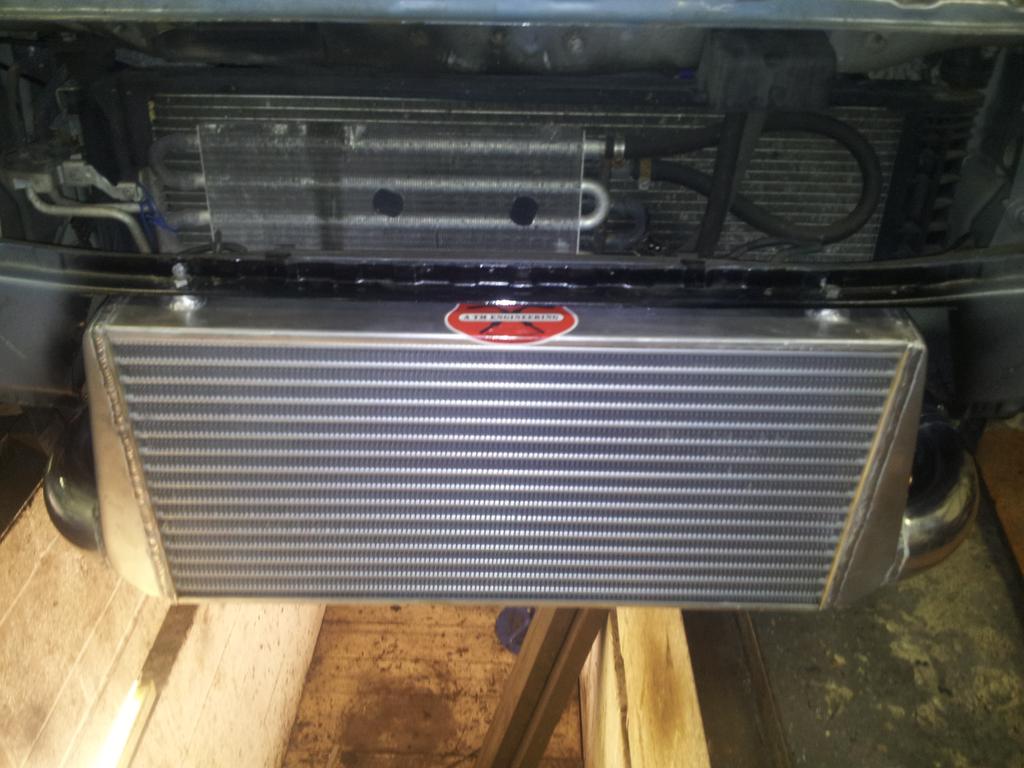 A_TM_ENG's tweet image. Custom built intercooler