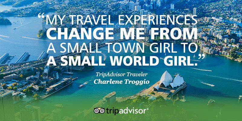 Tripadvisor's tweet photo. How has travel changed you? #WhyWeTravel http://t.co/NjoyGCKKQh