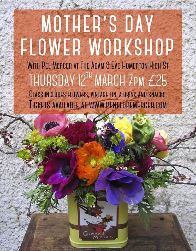 adamandevee9's tweet photo. Looking for a great Mothers Day present? How about making your own, with us and @pelmercer ?
#mothersday #hackney http://t.co/GML8Y3rufv