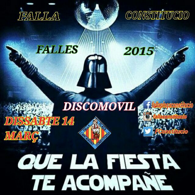 Que ganes del dissabte! Anem montar la millor discomovil de falles! #falles2015 #carcaixent #laplaçaAtope #tictac