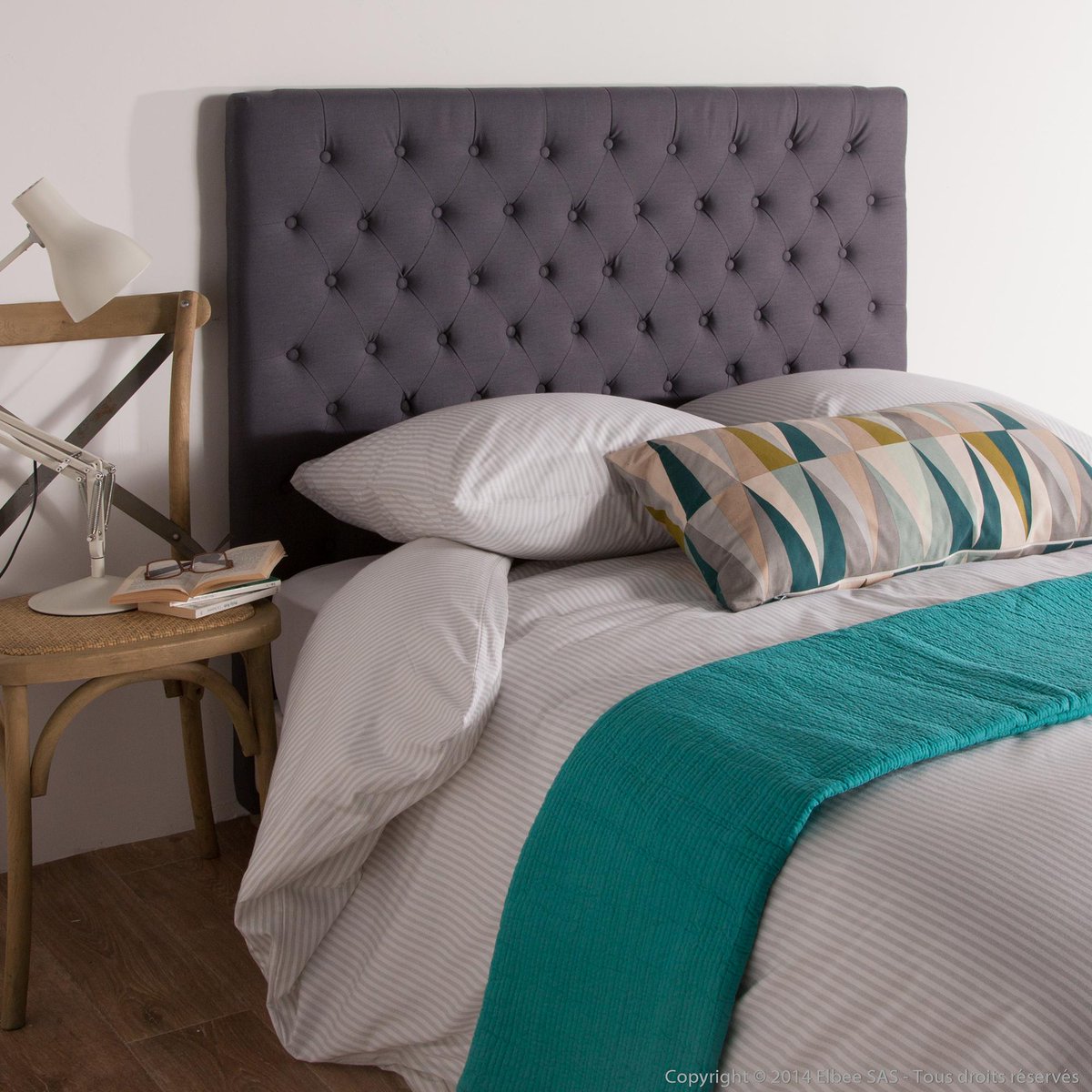 DecoBonsPlans's tweet photo. On customise sa literie avec cette tête de lit en tissu. Vendue à -32%. Je rêêêêêve ! #BonPlan http://t.co/qaV1rvoJwL http://t.co/XITNtvqKUz