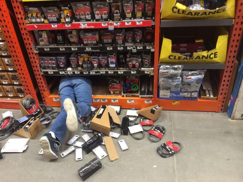 Deer Park Home Depot on Twitter "This is rack diving at it's best