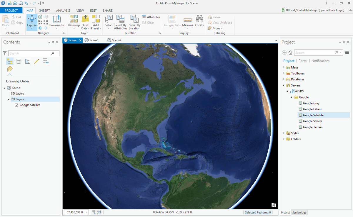 Arc2Earth's tweet photo. Arc2Earth Google Maps layers coming to @ArcGISPro soon #devsummit http://t.co/T1z8bWda17