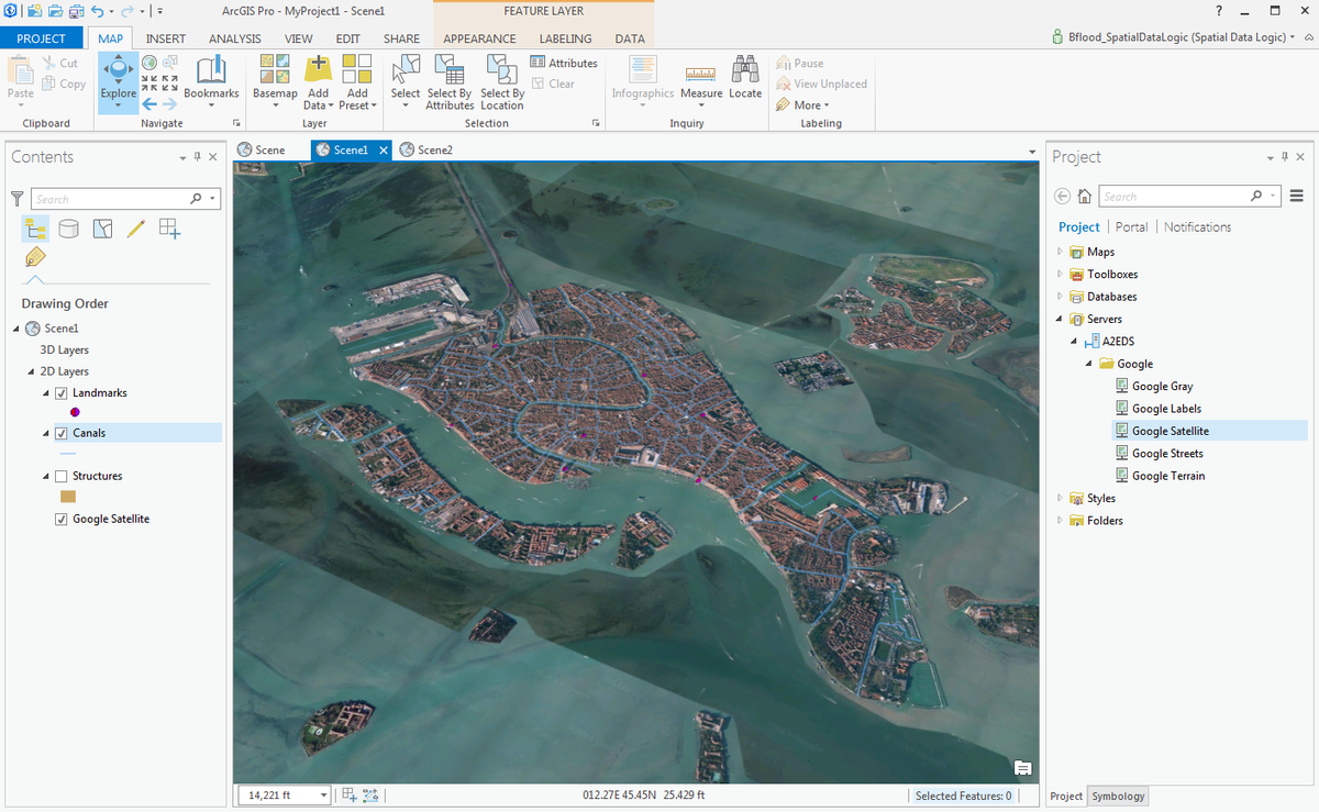 Arc2Earth's tweet photo. Arc2Earth Google Maps layers coming to @ArcGISPro soon #devsummit http://t.co/T1z8bWda17