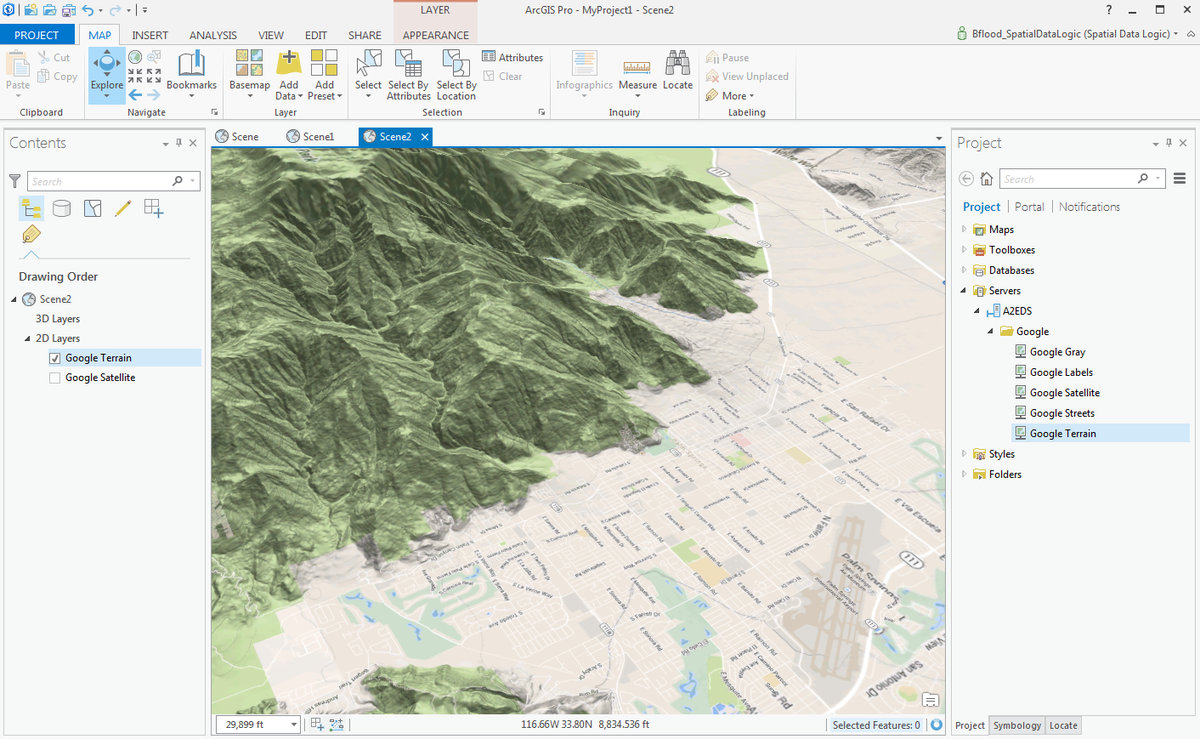 Arc2Earth's tweet photo. Arc2Earth Google Maps layers coming to @ArcGISPro soon #devsummit http://t.co/T1z8bWda17