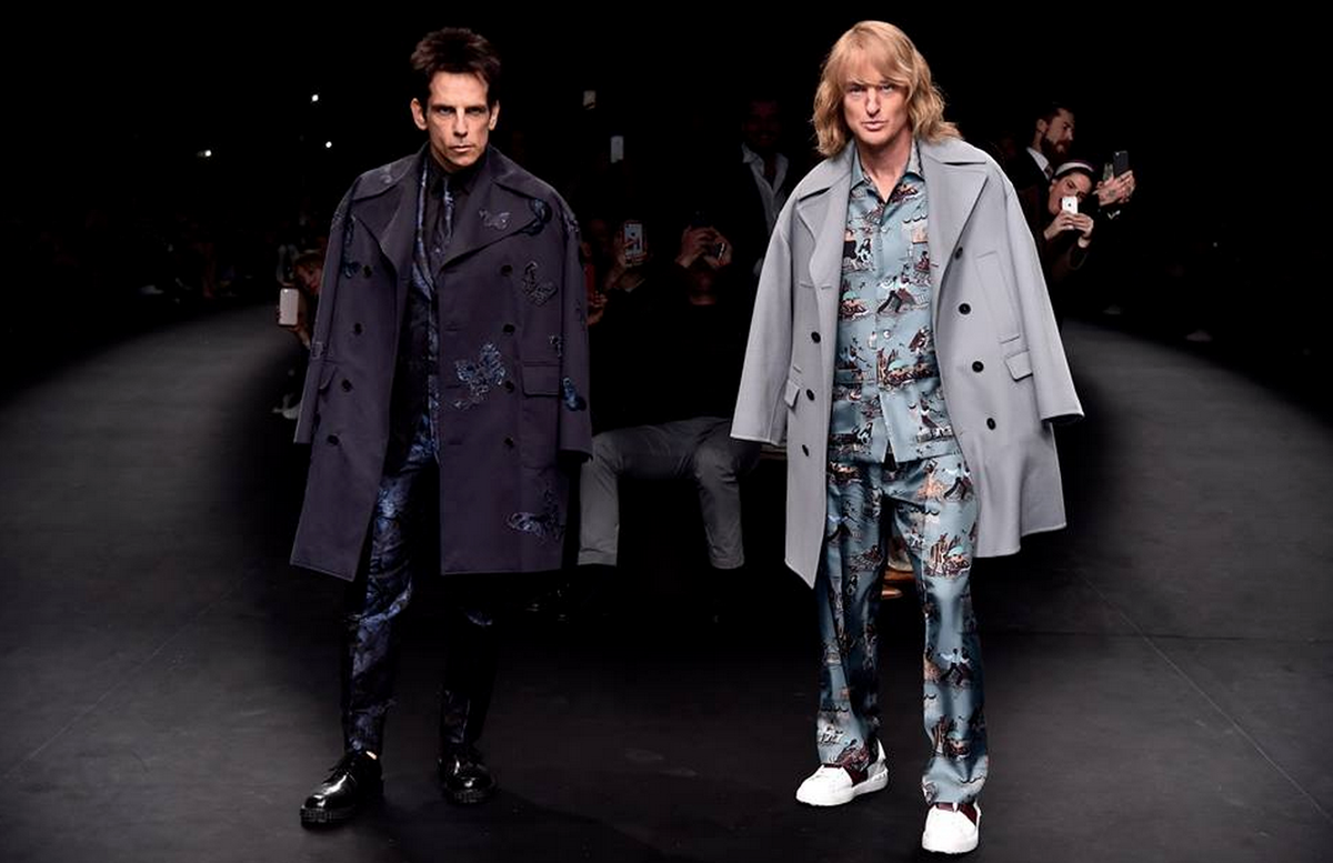 CarolJMims's tweet photo. #SoHotRightNow: #Zoolander &amp; #Hansel return to the runway for @MaisonValentino during #ParisFashionWeek! #zoolander2 http://t.co/tg1UfI1hpp