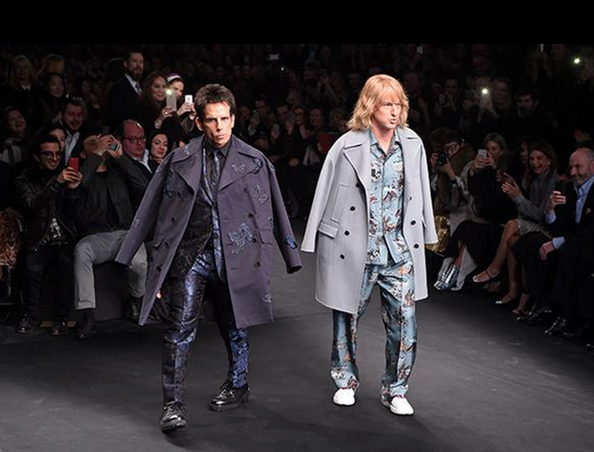 CarolJMims's tweet photo. #SoHotRightNow: #Zoolander &amp; #Hansel return to the runway for @MaisonValentino during #ParisFashionWeek! #zoolander2 http://t.co/tg1UfI1hpp