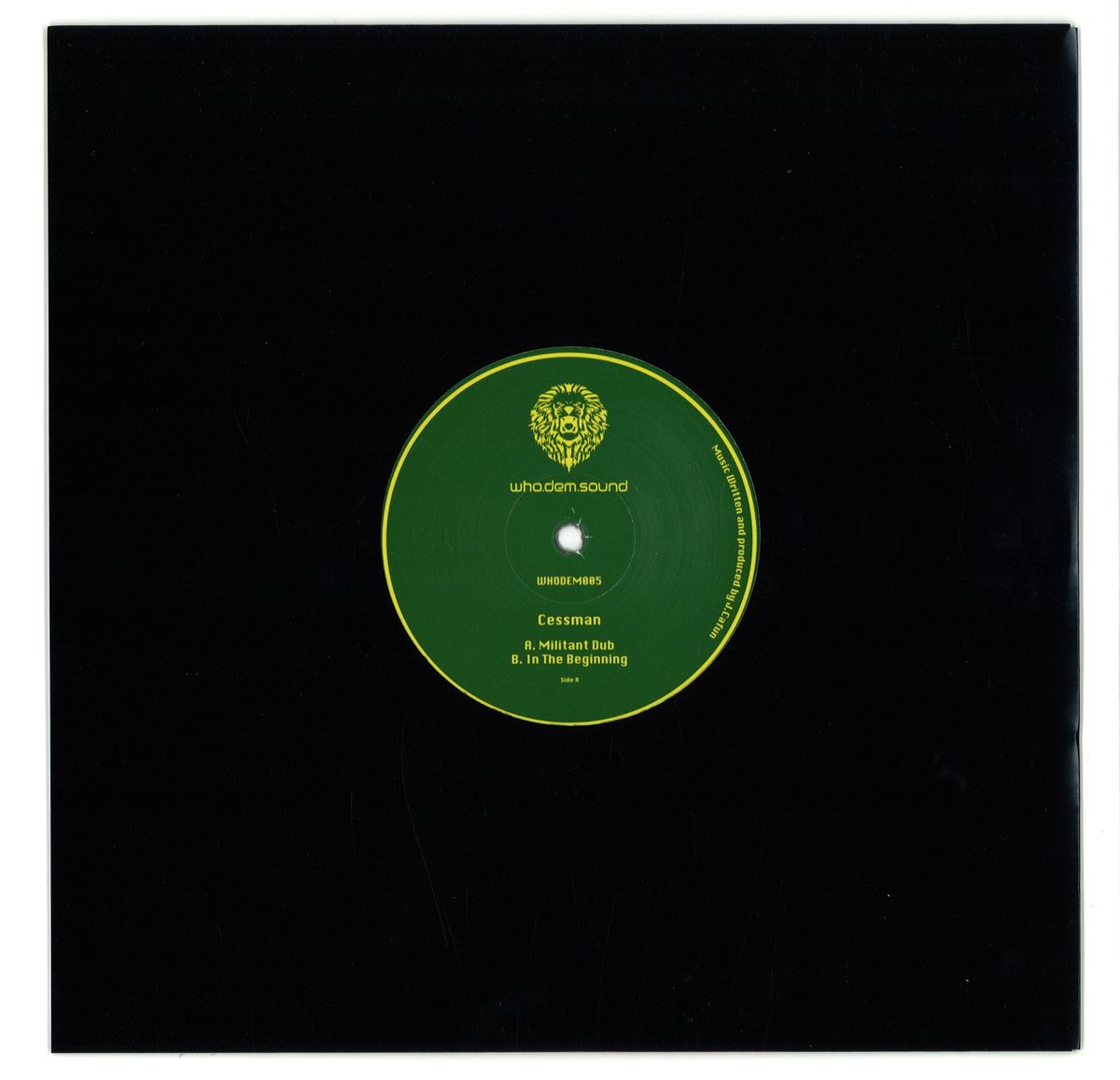 MusicamRecords's tweet photo. WhoDemSound 05 - Cessman - Militant Dub/In The Beginning (10'') - Vinyl #WhoDemSound #Cessman http://t.co/rgTT6Sja2C http://t.co/g2ennkW4Bb