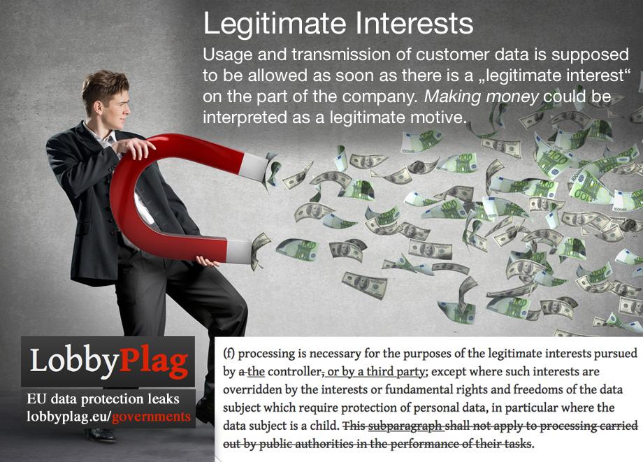 #Legitimate Interests? EU member states feel your fundamental rights should be overridden e.g. for #markting #EUDataP