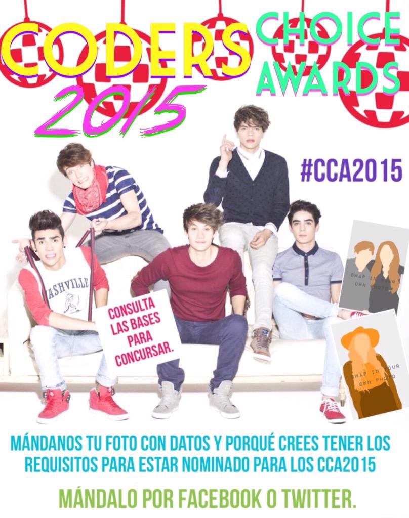 CodersChoiceAs's tweet image. #Coders aquí les dejo más información y si quieren participar, manden muchos tweets con el hashtag #CCA2015!!