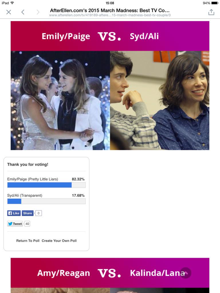 CerysBlackmore's tweet image. @emisonqueen this can't be happening Emily and Alison are much cuter Paige and Emily are just...no #Emison4life