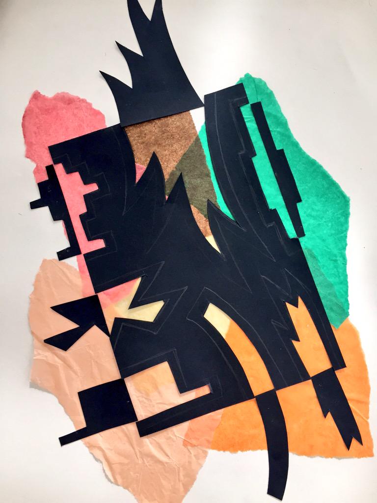 OATBridge1's tweet photo. 🍍 class created some super Notan designs to depict negative &amp; positive...gorge!! #TBAP #artists #achieve @TBAPCraft 😁 http://t.co/93fM9G6bji