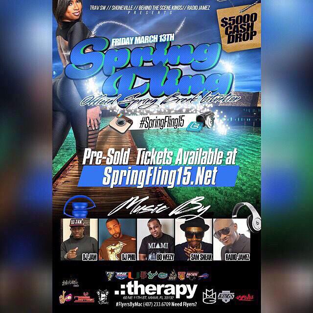 ShonevilleRadio's tweet image. You know sum'n RT @ThugGirlQuese: March 13th!!!!!  #SpringFling15 @ Club Therapy!!!!!
