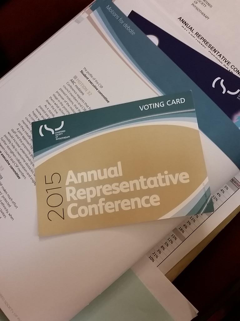 #arc15 comes to a close! Great event! Now get out there and show everyone that #physioworks shout for physio <a href="/thecsp/">Chartered Society of Physiotherapy (CSP)</a>
