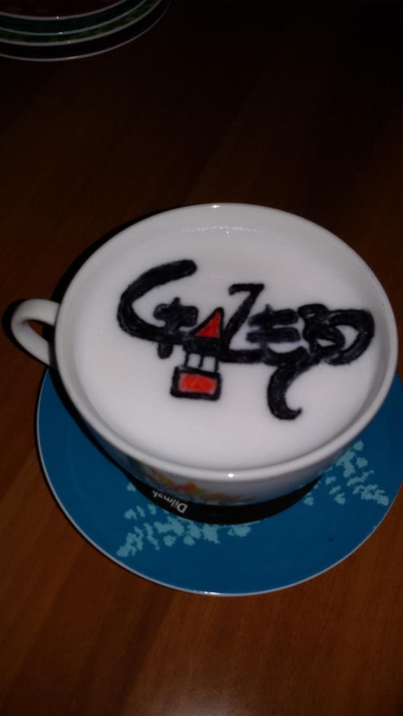 costantinogiov1's tweet photo. Cappuccino  per voi ☺☺☺ http://t.co/WLsSjyAzAU