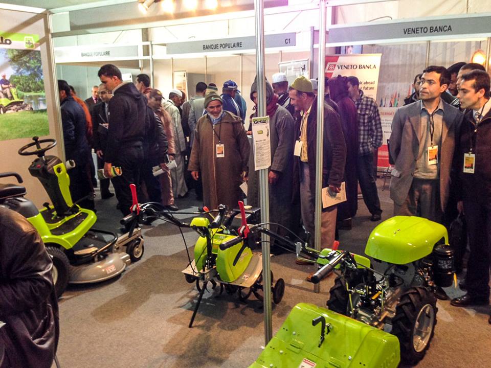 Stand Grillo alla fiera Médinit Agro 2015 - El Jadida, Marocco grillospa.it/stand_grillo_a…