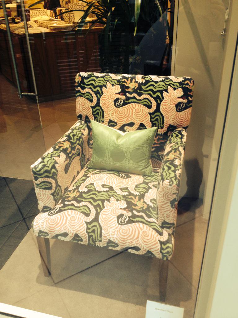 Love this Wardour Chair from @DavidSeyfriedUK found in @turnellandgigon #londondesignweek