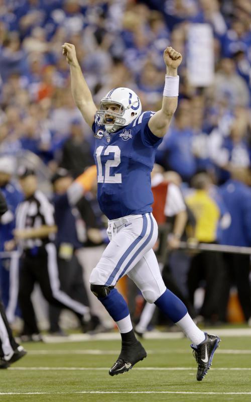 SportBlogNYC's tweet image. Colts to sign Andre Johnson and Frank Gore. This man is happy