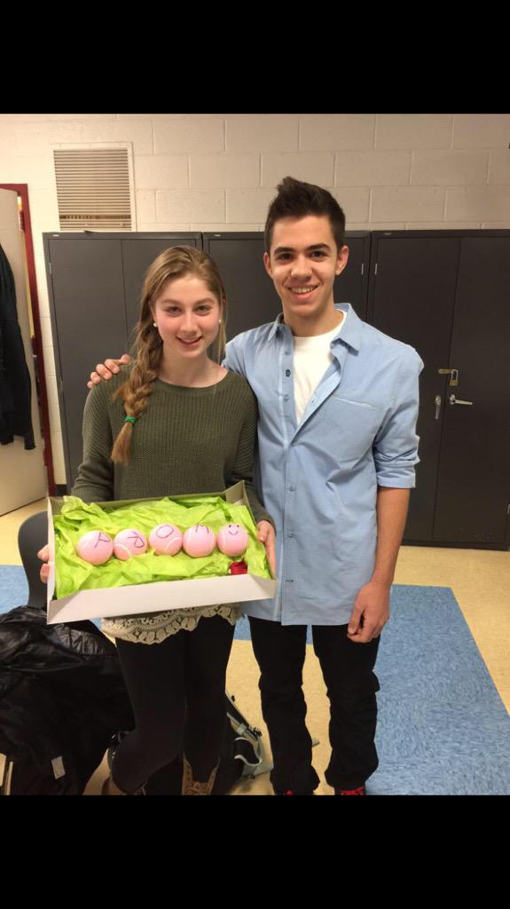 he found the balls to ask her 😏