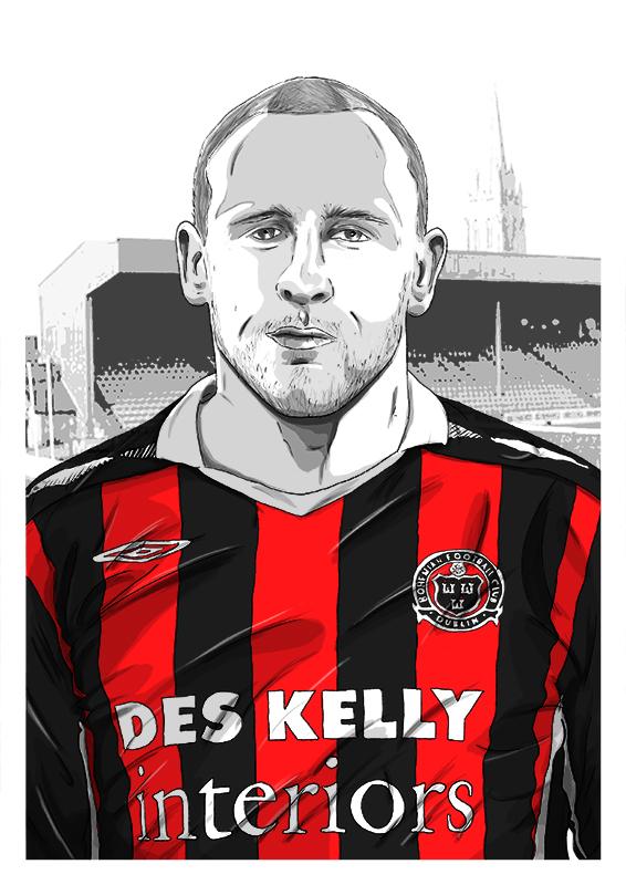 BarryMasterson's tweet photo. Finished Kevin Hunt &amp; done @bfcdublin #LOILegends for now.

Prints available here: http://t.co/gHijgHHrD7 
#Bohs #LOI http://t.co/Od9CDlJzSy