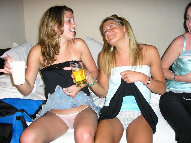 Club amateur woman panties